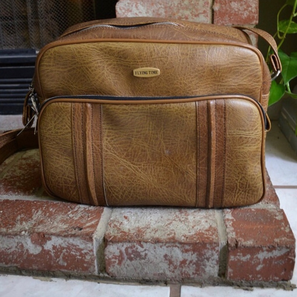 Vintage Flight Time shoulder bag